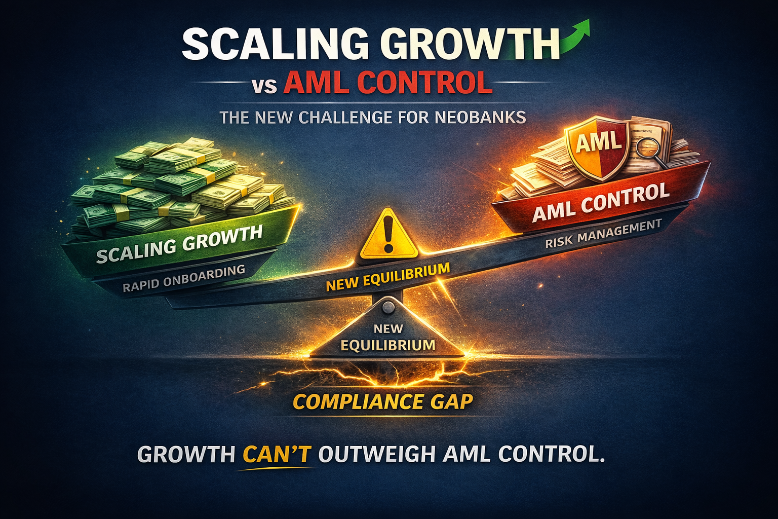 For neobanks, growth is no longer a commercial issue . it’s an AML one.