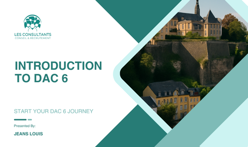Introduction to DAC6 online training