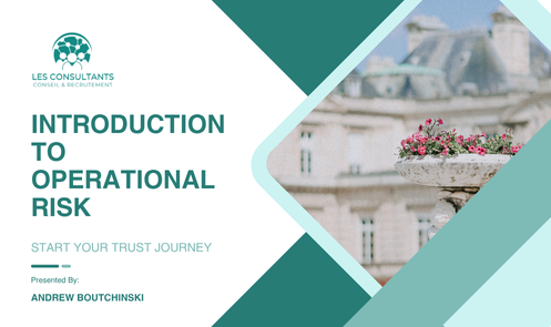 Introduction to Operational Risk online training